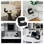 Diaper Wipes Dispenser Wipes Holder, Wipes Tissue Case Keeps Wipes Fresh Tissue Wipes Container with Lid (Black)