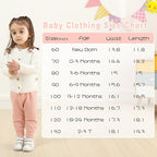 Newborn Toddler Baby Girl Pants Leggings Ribbed Straight Flare Infant Girl Pants Leggings Bell Bottoms 5 Packs