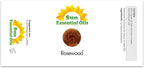 Sun Essential Oils 4oz - Rosewood Essential Oil - 4 Fluid Ounces Rosewood Oil