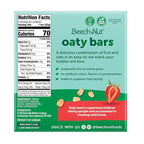 Beech-Nut Toddler Snacks Oaty Bars Granola Bars for Babies & Toddlers, Fruit & Whole Grain Strawberry Snack Bar, Gluten Free Toddler Snack, 6 Boxes (30 Individually Wrapped Bars)