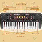 Kid Keyboard Piano - 37 Keys Piano Toys for Kids Beginners Electronic Pianos with Microphone Educational Musical Toy for 3 4 5 6 7 8 Year Old Boys Girls Gift