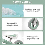 Toddler Balance Bike Toys for 1 to 4 Year Old Girls Boys Adjustable Seat and Handlebar No-Pedal Training Bike Best Gifts for Kids