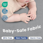 Baby Play Mat for Floor,1.3" Thick Memory foam Tummy Time Mat for Toddlers,Infants,kids,Water-Repellent Soft Nursery Rug ,79"×79" Extra Large Non Slip for Crawling&Yoga,Tatami Style for Living Room(Dark Grey)