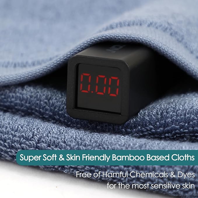 Baby Washcloths 12 Pack, 10x10 inch Ultra Soft Small Wash Cloths for Face and Body, Gentle & Safe White Face Towels on Sensitive Skin, Baby Essentials Shower Gifts for infant Kid Toddler Children