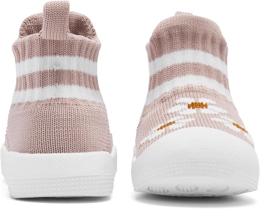 Engtoy Baby Shoes & Socks - Non-Slip Breathable Slippers with Soft Rubber Sole - Baby Boys & Girls Slip On Sneakers