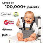 liuliuby Compact Travel High Chair | Portable High Chair for Baby | Baby Travel Essential Harness Seat | Must Haves for Vacations, Restaurants, Family Visits with Babies | Portable Highchair Seat