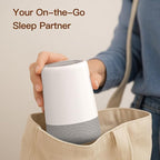 REACHER Sleep Trainer Alarm Clock for Kids, Night Light, White Noise Machine and OK to Wake Clock for Toddlers at Home or Travel, App-Free, Rechargeable