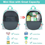 Accmor Toddler Backpack Leash, Cute Baby Backpacks with Anti Lost Wrist Link, Mini Kids Backpack Harness Leash for Outdoor Travel, Adorable Unicorn Backpack Tether Walking Harness for Girls 1-3