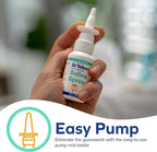 Dr. Talbot's Baby Saline Spray for Nasal Congestion, Dry Nose, and Mucus Flushing Relief - 1 fl oz - Gentle Pump Mist for All Ages
