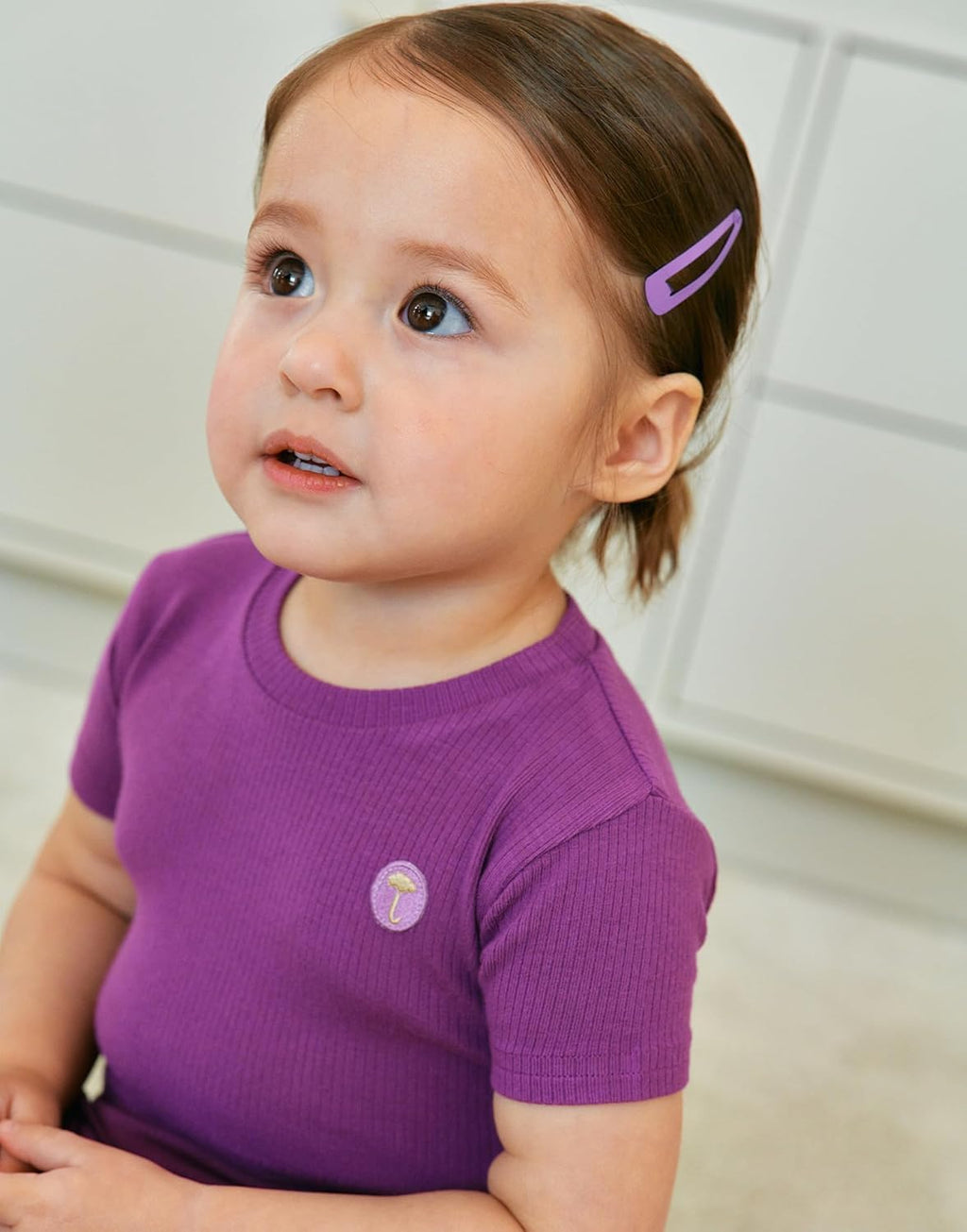 moimoln Pajamas Set 6M-5Y Solid Ribbed Unisex Baby & Toddler, Soft Viscose, Snug-Fit, Everyday Sleepwear