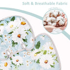 Pea Pod Baby Head Support for Newborn, 2 in 1 Infant Head Body Support for Girls Extra Soft Breathable Cushion Insert
