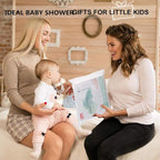 Fasoar Cotton Prefold Cloth Diapers - 100% Unbleached Premium Cotton, 6 Ply Baby Washable Diapers for Babies to Toddlers Multi-Use (10-35 lbs)(6ply 6 Count 01)