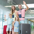 Travel Pouch Neck Wallet Family Passport Holder Organizer Case with RFID Blocking