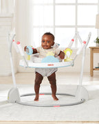 Skip Hop Baby Activity Play Bouncer for Baby Ages 4m+ Silver Lining Cloud, Foldable