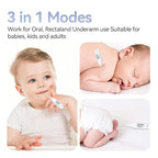 Berrcom Digital Thermometer for Adults and Kids, Medical Thermometer for Fever 10 Second Reading Armpit Thermometers with Fever Alarm