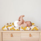 Baby Changing Pad Cover 2-Pack for Girls (Poppy Fields) - Premium Fitted Sheets Baby Diaper Changing Table Cover - Buttery Soft Cotton Blend