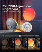 Dekala Sunrise Alarm Clock for Heavy Sleepers, Smart App Control, Bluetooth Speaker, Wake up Light Sunrise Sunset Simulation, White Noise Sound Machine, Night Light for Bedrooms Kids Adults