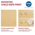 Monläurd® 100% Birch Baby Changing Table with Stairs & Storage, Montessori Toddler Diaper Changing Station, Safe Nursery Furniture for Daycare & Home