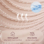 Momcozy Ultra-Light Nursing Cover for Breastfeeding, Soft Breathable Tencel™ Lyocell Fabric, Multi-Use Feeding Shawl, Newborn Essentials Must Haves(Shallow Brown)