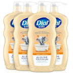 Dial Kids 3-in-1 Body + Hair + Bubble Bath, Peach, 24 fl oz (Pack of 4)