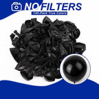 140pcs Black Round Balloons Different Sizes 18 12 10 5 Inch Latex Balloons for Arch Decoration Party Balloon Kit for Graduation Birthday Party Wedding Balloon Baby Shower Decoration