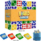 Matching Puzzle Game for Kids & Adults, Family Board Games Block for Boys & Girls Ages 4-8 8-12, 2+ Player Card Puzzles for Children 3+ Year Olds