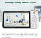 LeapFrog LF925HD Baby Monitor with Camera and Audio,1080p WiFi Remote Access Baby Monitor, 360° Pan & Tilt Camera, 8X Zoom, 5” 720p HD Display, Color Night Light &Vision, Two-Way Talk