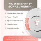 Schallwerk ® Mini+ Baby Ear Muffs – Infant Noise Cancelling Headphones, Toddler Ear Protection, Baby Headphones for Noise