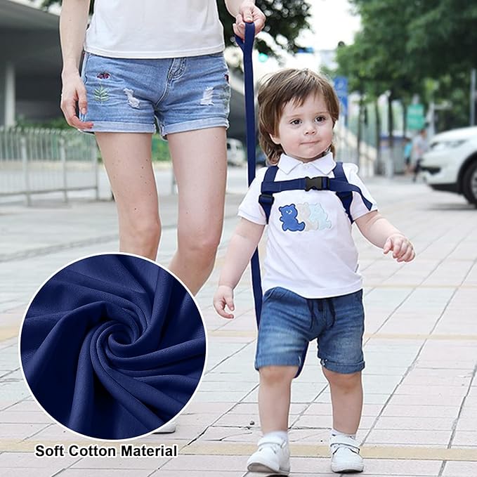 Toddler Harness Leash with Anti Lost Wrist Link, Accmor Cute Dinosaur Kids Harness Children Leash for Outdoor Travel, Adorable Baby Anti Lost Leash Walking Wristband Assistant Strap Keep Babies Close