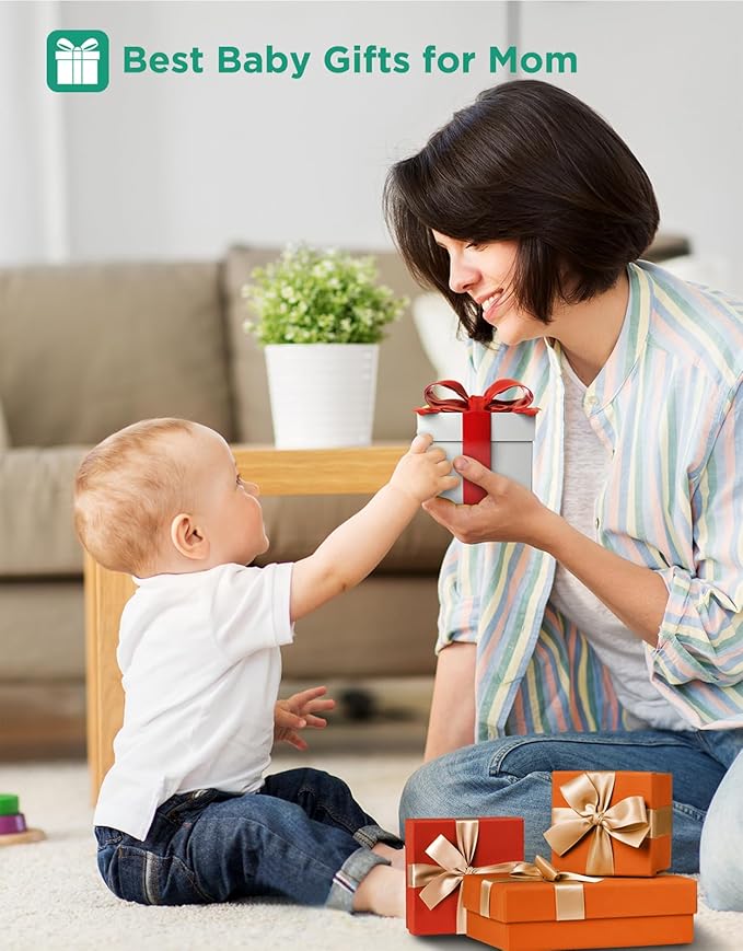 Koalababy Electric Nasal Aspirator for Baby, Large Flow, Baby Nose Sucker with 3 Suction Levels, Rechargeable Nose Cleaner for Toddlers, Music and Light Soothing, Soft Silicone Tips