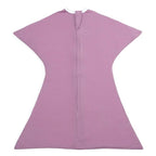 SleepingBaby Zipadee-Zip Transition Swaddle - Cozy Baby Swaddle Blanket with Zipper Convenience - Roomy Wearable Blanket for Easy Diaper Changes - Classic Lavender, X-Small (3-6 Month)