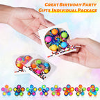 SCIONE 24 Pack Party Favors Fidget Spinners for Kids 4-8 8-12, Goodie Bags Stuffers for Kids 3-5, Pop Fidget Toys Bulk Classroom Prizes for Girls Boys, Toddler Birthday Party Return Gifts