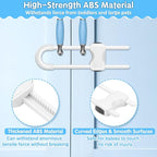 Modacraft 15Pcs Cabinet Locks Baby Proofing | U Shaped Adjustable Child Safety Cabinet Lock | Child Proof Baby Lock for Cabinets Closet | Easy to Use For Knob Handle in Kitchen Bathroom