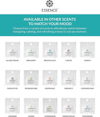 Essence Wearable Aromatherapy Nasal Diffuser – Breathe Easy Essential Oil Nose Ring – Personal Scent Clip for Travel, Work & Everyday Use – Made in USA