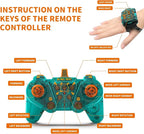 RC Car Gesture Hand Gesture Sensing RC Stunt Double-Side Flip 360° All-Round Rotation Drift Twist Car with Light Music for Boys Kids Birthday Xmas Gift