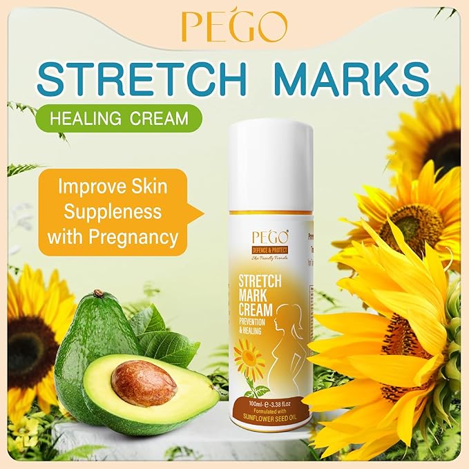 Stretch Mark Cream for Pregnancy - Deep Repair & Prevention for Stretch Marks - Stretch Mark Oil/Lotion for Women - Prenatal & Postnatal Skin Care (1_Pack)
