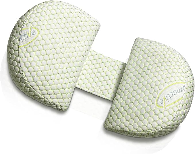 Pregnancy Pillow for Pregnant Women – Comfortable Maternity Pillow for Side Sleepers, Supports Back, Belly, HIPS, and Legs, with Removable & Adjustable Cover (Green, Plus)