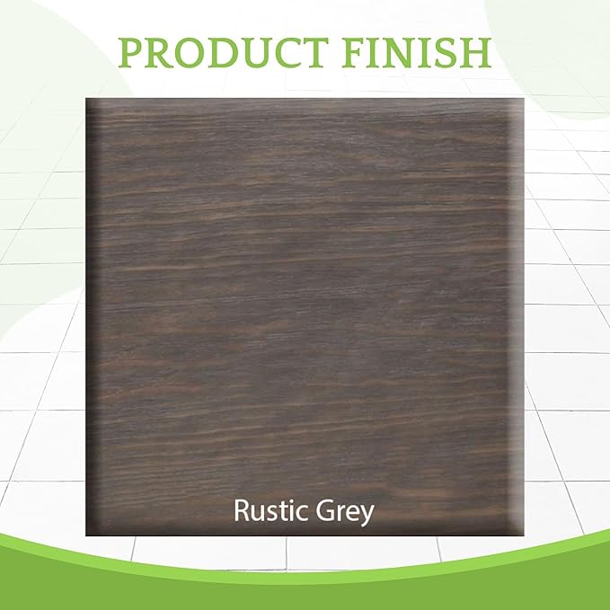 Full-Size Conversion Kit Bed Rails Compatible with Delta Children Convertible Cribs - Solid Wood Rail #0050 - Toddler & Adult Bed Rail for Full-Size Beds - Baby Furniture (Rustic Grey - 084)