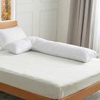 Cheer Collection L Shaped Pillow - Pregnancy Body Pillow - Maternity Pillow for Pregnant Women - Snuggle Pillow for Adults - Body Pillow for Side Sleeper - J Pillow Full Body Support for Side Sleeping