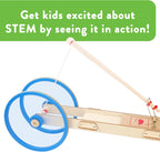 STEM Kit – 3 DIY Car Projects Powered by Rubber Bands, a Solar Cell, and a Mousetrap - STEM Kits for Kids Ages 8-14 – Educational DIY Kit for Classroom, Homeschool, Science Projects, or Gifts