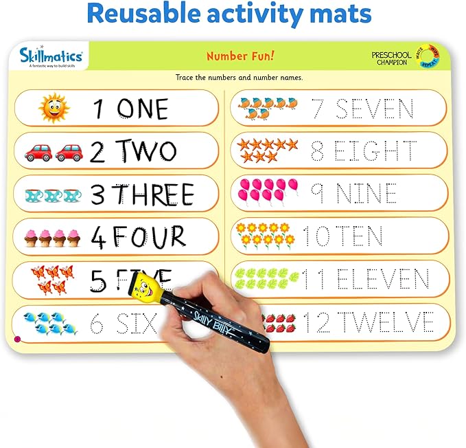 Skillmatics Preschool Champion, Fun Learning Activities, Educational Toy and Game, Gifts for Ages 3, 4, 5, 6