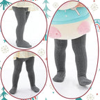 Mini angel Baby Tights Toddler Girl Tights Seamless Cable Knit Leggings Soft Cotton Stockings Pantyhose 3/4/5 Pack