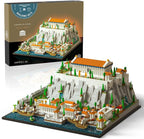 Architecture The Acropolis in Athens Building Sets; Collectible Model for Adults; Home Décor Model Building Kit, Creative DIY Activity, Famous Landmarks Collection (1947 Pieces)