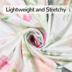 Stretchy Baby Car Seat Cover for Baby Boys and Girls, Multiuse - Nursing Breastfeeding Covers, Shopping Cart/High Chair/Stroller Covers, Infinity Scarf, Car Seat Canopies