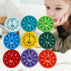 18 Pcs Math Fidget Toy Multiplication, Math Fidget Toy, Math Spinners, This is for All The Stimmers - Fidgeters Who are Learning Math on One Fidget(Multiply or Divid and Add or Subtract)