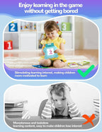 German and English Talking Flash Cards for Toddlers, 510 Sight Words Bilingual Learning Toys for Children, Autism Pocket Speech Therapy Toys, Deutsch Vocabulary Educational Flashcards