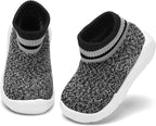 Engtoy Baby Shoes & Socks - Non-Slip Breathable Slippers with Soft Rubber Sole - Baby Boys & Girls Slip On Sneakers