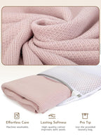 2pk Nursing Cover for Breastfeeding, Soft & Breathable Privacy Poncho, Multi-Use Feeding Shawl, Comfortable & Portable Breastfeeding Cover for Women Includes Mesh Laundry Bag