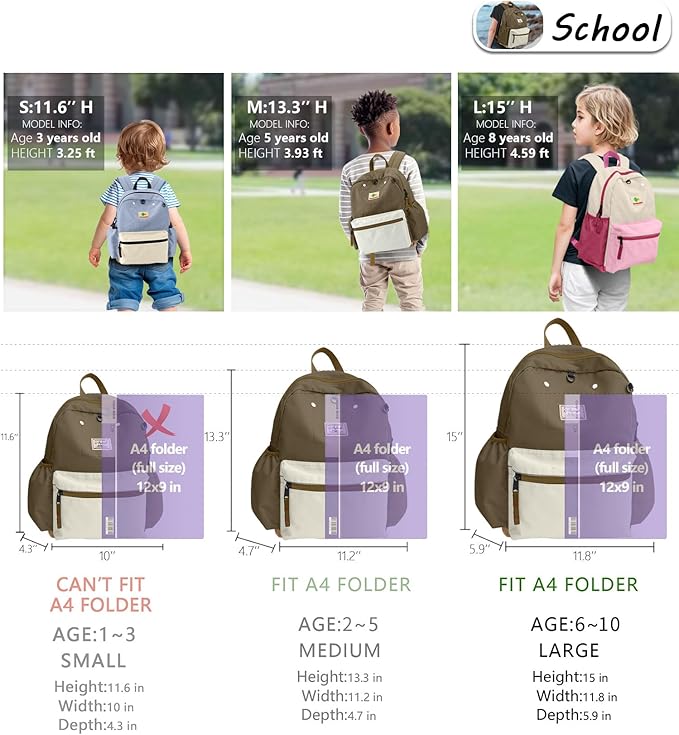 Kids Backpack for Boys: Boys Backpack 6-10 - Kindergarten Elementary School Bookbag for Boy