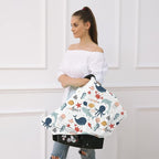 Carseat Cover Boy and Girls - Multi-use Nursing Car Seat Canopy Cover for Breastfeeding, Infant Stroller Cover, High Chair Cover (Cute Fish)